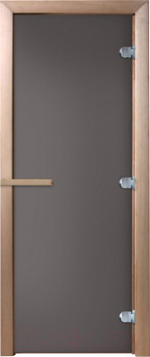 Стеклянная дверь для бани/сауны Doorwood Затмение 180х70 - фото 1 - id-p226388044