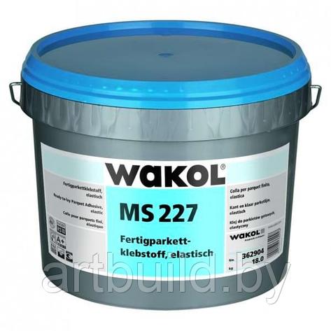 Паркетный клей силановый WAKOL MS 227 эластичный (18 кг.), фото 2