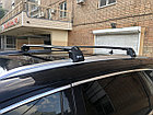 Багажник Turtle Air 2 серебристые для Audi Q7 2005-2014 аэро дуга, фото 7