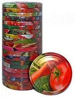 Крышка твист ТО-100мм с рисунком 15шт