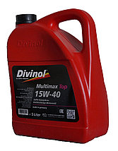 Моторное масло Divinol Multimax TOP 15W-40 (полусинтетическое моторное масло 15w40) 5 л., фото 3