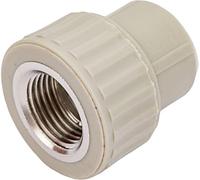 Муфта ПП 20х1/2" в.р. Valfex серый