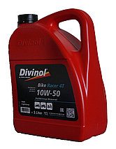 Моторное масло Divinol Bike Pro 4T 10W-50 (синтетическое моторное масло для мотоциклов 10w50) 5 л., фото 3