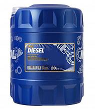 15W-40  Масло моторное, минеральное MANNOL Diesel 7402, 20л