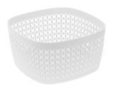 Сухарница 17x17x9см белая ПИРУЛА