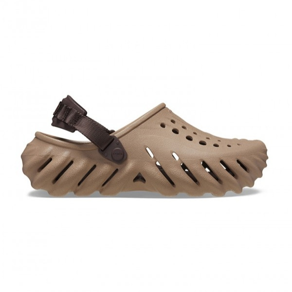 Сабо мужские Crocs Echo Clog коричневый 207937-2Q9