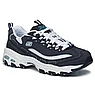 Кроссовки женские Skechers D'Lites - Biggest Fan синий/белый 11930-NVW, фото 2