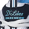 Кроссовки женские Skechers D'Lites - Biggest Fan синий/белый 11930-NVW, фото 6