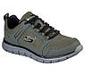 Кроссовки мужские Skechers Track - Knockhill оливковый/черный 232001-OLBK, фото 3