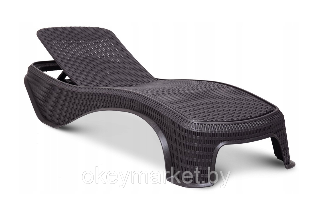 Шезлонг лежак Keter Atlantic | коричневый