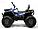 Детский электроквадроцикл RiverToys H999HH синий, фото 3