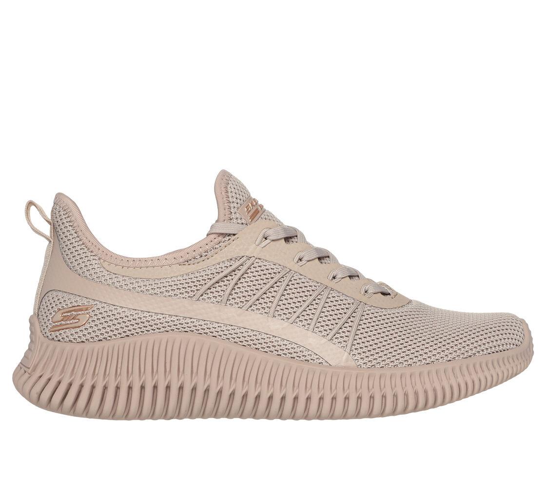Кроссовки женские Skechers BOBS Sport Geo - New Aesthetics бежевый 117417-TAN
