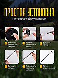Набор садовых фонарей на солнечной батарее Solar Lawn Lamp 10 штук, фото 3