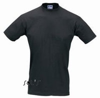 Черная футболка Regent, 150 гр, для нанесения логотипа