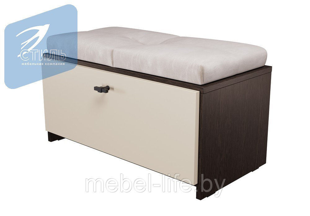 Пуф Римани-5 - Венге / Бежевый