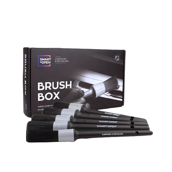 BRUSH BOX - Набор профессиональных кистей для детейлинга | SmartOpen | 5шт