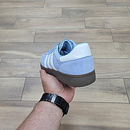 Кроссовки Adidas Spezial Light Blue White, фото 4