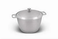 Кастрюля алюминиевая литая