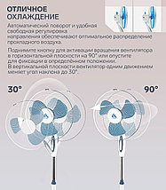 Напольный вентилятор LOF-01, 45 Вт, 3 режима, комплект из 2 шт., фото 3