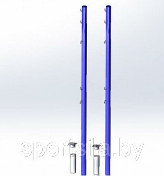 Прокат. Стойки волейбольные для дачи, пляжа арт.20301