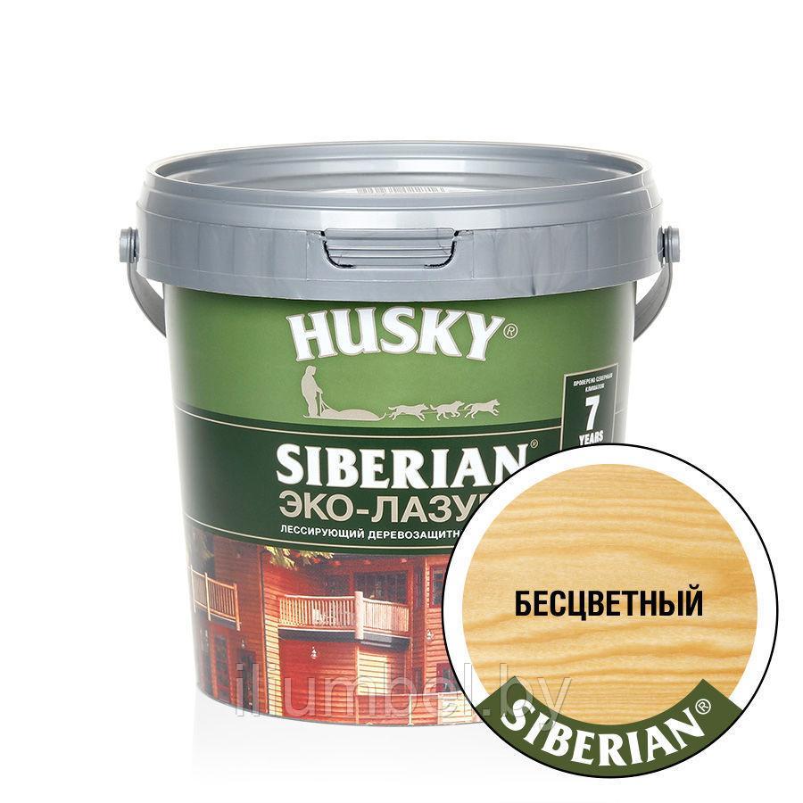 Эко-лазурь для дерева HUSKY Siberian