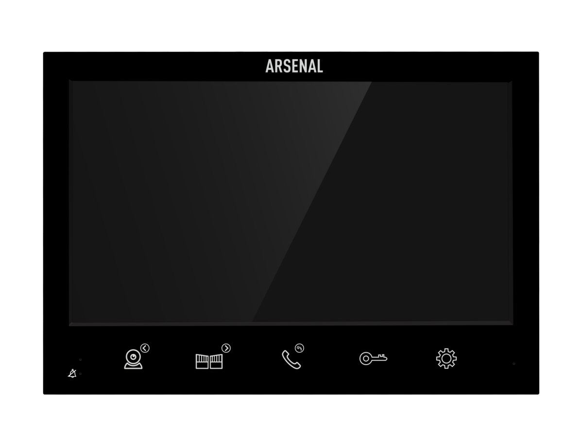 Видеодомофон Arsenal Грация Pro FHD (черный)