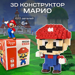 Конструктор Марио 620 микродеталей, 3D 3 д модель, 6612