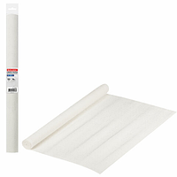 Бумага гофрированная/креповая, 32 г/м2, 50×250 см, белая, в рулоне, BRAUBERG, 126528