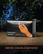 Nitrile Gloves Diamond - Нитриловые перчатки | Shine Systems | Текстурированные ультрапрочные (уп. 100шт) L, фото 3
