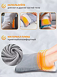 Электрическая грелка для ног, ультрамягкий подогреватель с USB  Ultra plush foot warmer, фото 3