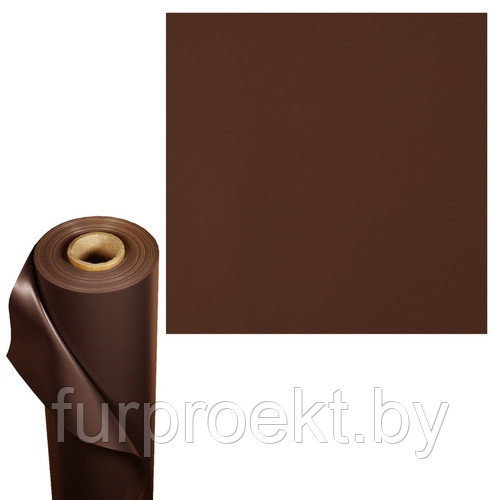 Материал ПВХ тентовый H650 TG 55 2,5 полоса 10см коричневый