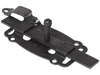 Задвижка дверная 100 мм плоская, оксид. STARFIX