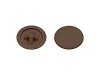 Заглушка для самореза PH2, декоративная коричневая (50 шт в зип-локе) STARFIX