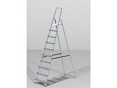 Лестница-стремянка алюм. 213 см 10 ступ. 6,5 кг PRO STARTUL (ST9940-10) (Размеры профиля: Передний каркас