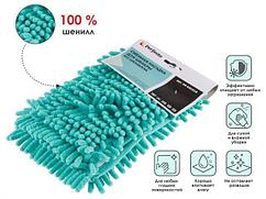 Сменная насадка для швабры из шенилла, бирюзовая, PERFECTO LINEA