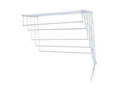 Сушилка для белья потолочная стальная 2,2 м, 5 стержней, белая, PERFECTO LINEA (5 стержней)