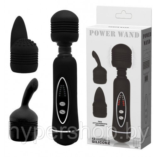 Вибромассажер Power Wand с дополнительными насадками