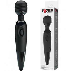Вибромассажер с мощной вибрацией Pretty Love Power Wand черный