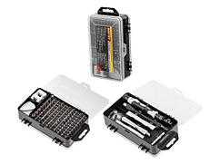 Набор бит WORTEX BS 115 (4 мм) (Диаметр 4 мм. В комплекте переходник на 1/4".)