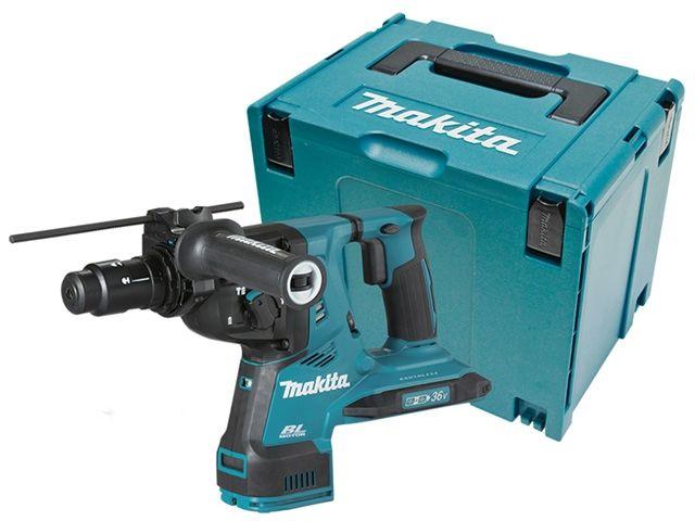 Аккум. перфоратор MAKITA LXT DHR 283 ZJ в чем. (18+18 В, БЕЗ АККУМУЛЯТОРА, 2.8 Дж, вес 5.0 кг)