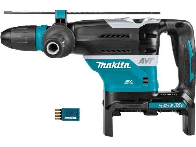 Аккум. перфоратор MAKITA LXT DHR 400 ZKU в чем. (18+18 В, БЕЗ АККУМУЛЯТОРА, 8.0 Дж, вес 7.6 кг, беспроводное