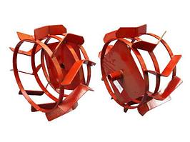 Грунтозацепы (комплект) ф 380/300 мм, шир. 180 мм, 6-гр. втулка 23 мм, 3 обруча ВРМЗ (ASILAK SL-84L/SL-85L,