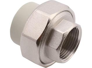 Американка ПП вн. 20х1/2", сер. FV Plast (Под заказ кратно коробкам)