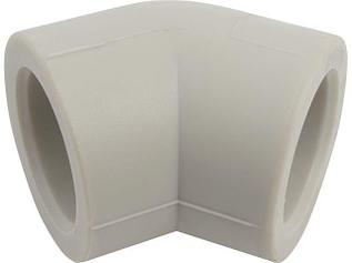 Колено ПП 20х45 сер. FV Plast (Под заказ кратно коробкам)