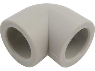 Колено ПП 25х90 сер. FV Plast (Под заказ кратно коробкам)