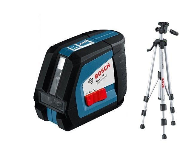 Нивелир лазерный BOSCH GLL 2-50 со штативом в кор.