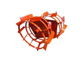 Грунтозацепы (комплект) ф 430/350 мм, шир. 180 мм, 6-гр. втулка 32 мм, 3 обруча ВРМЗ ( SL-184, SL-184L,