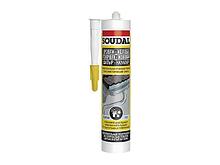 Герметик кровельный профессиональный "Soudal" КРОВЛИ ЖЕЛОБА прозрачный 280 мл