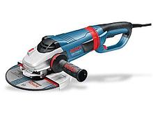 Двуручная углошлифмашина BOSCH GWS 24-230 LVI в кор. (2400 Вт, диск 230х22 мм, вибро, плавный пуск, без регул.