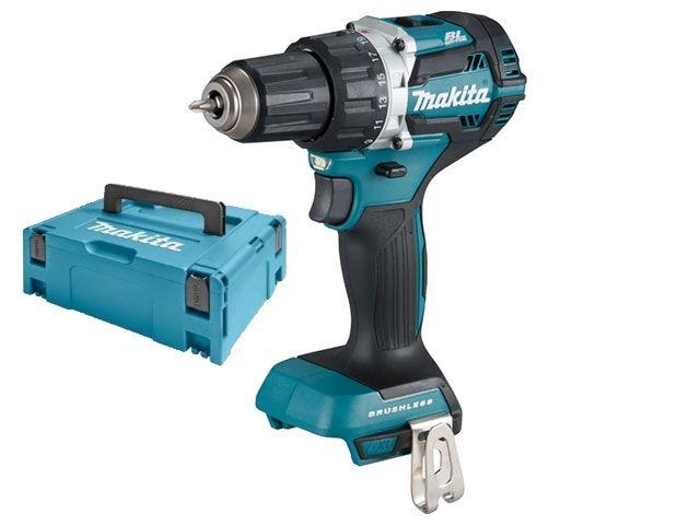 Аккум. дрель-шуруповерт MAKITA LXT DDF 484 ZJ в чем. (18.0 В, БЕЗ АККУМУЛЯТОРА, 2 скор., 54 Нм, шурупы до 10